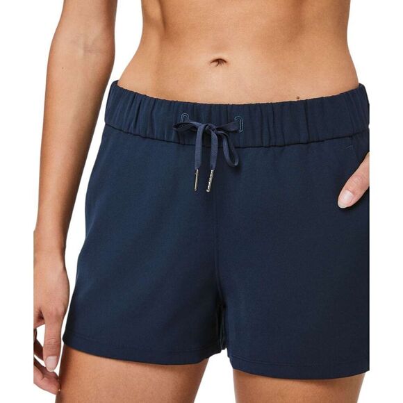 Lululemon On The Fly Mid-Rise Short *Woven *2.5" *True Navy - Picture 3 of 8